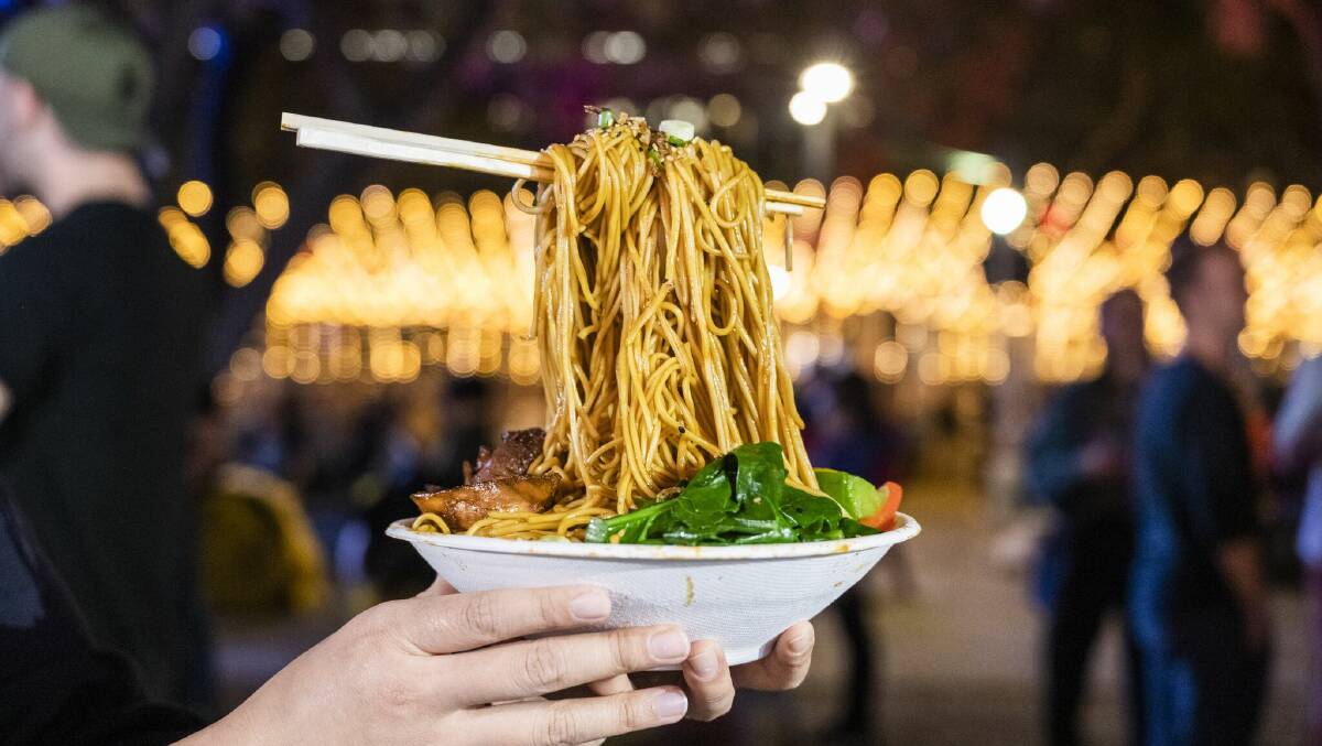 How does Flying Noodles get their noodles to do this? Picture: Supplied