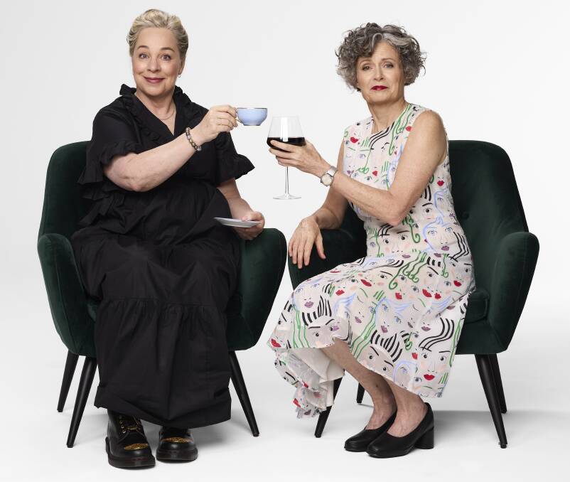 Catch Kaz Cooke and Judith Lucy's Menopausal Night Out show at Canberra Theatre Centre on May 24. Picture by Nicole Reed