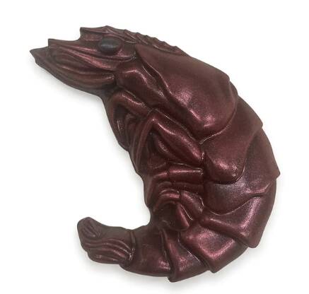 Seafood for Easter? Try this chocolate prawn from Artisanale Chocolate. Picture supplied
