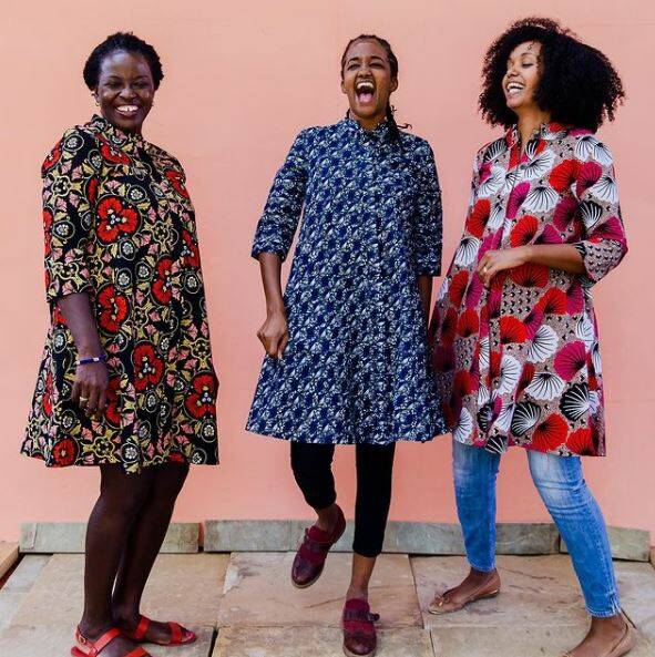 Zuri's dresses are available in a fantastic range of patterns. Picture: Instagram