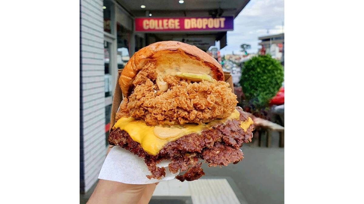 Cult Melbourne burger joint College Dropout Burgers are coming to Canberra for a one-day pop-up event. Picture supplied