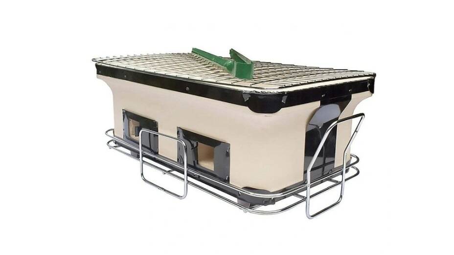 Healthy Choice portable tabletop grill. $89.95. Picture supplied