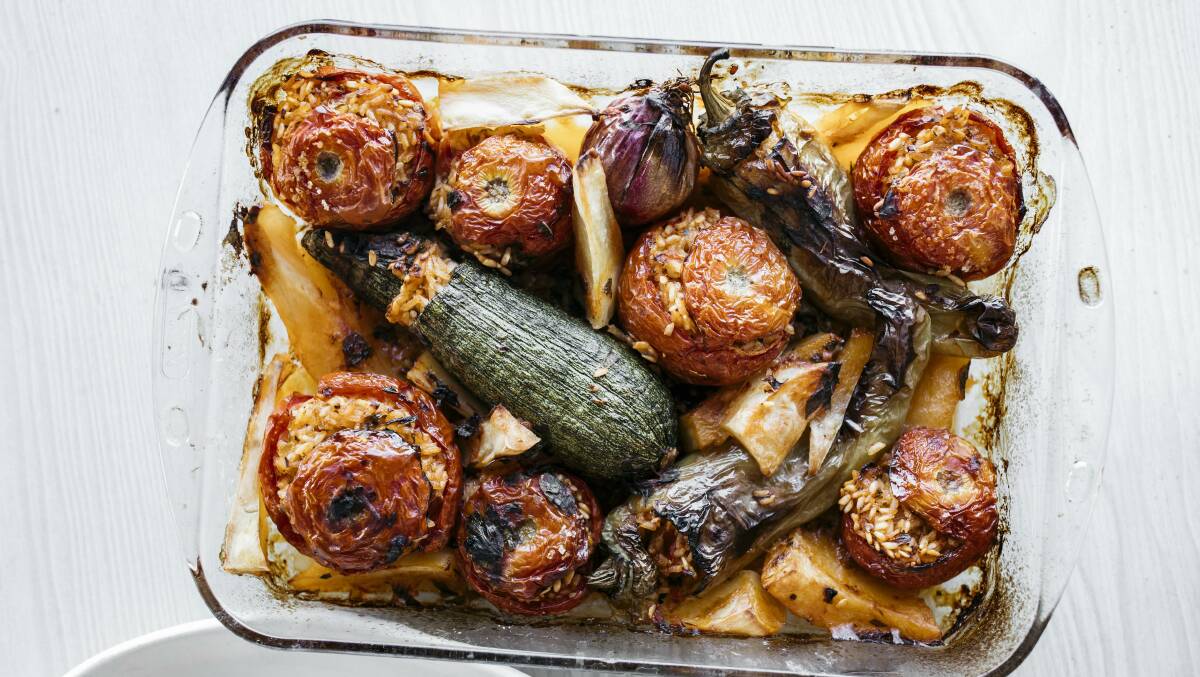 Stuffed vegetables. Picture: Lean Timms