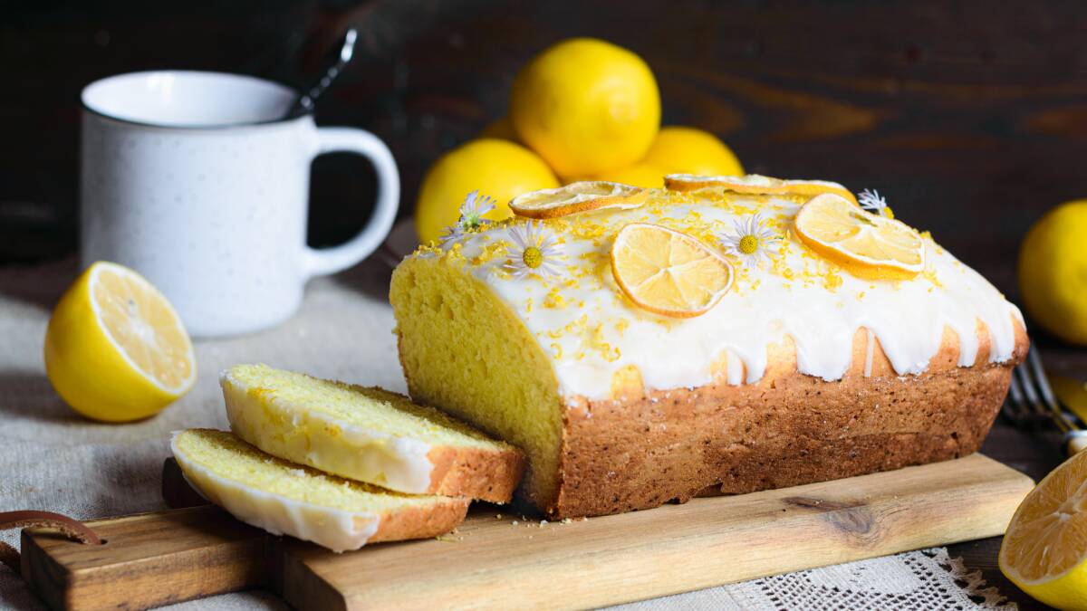 Lemon drizzle cake. Picture: Shutterstock