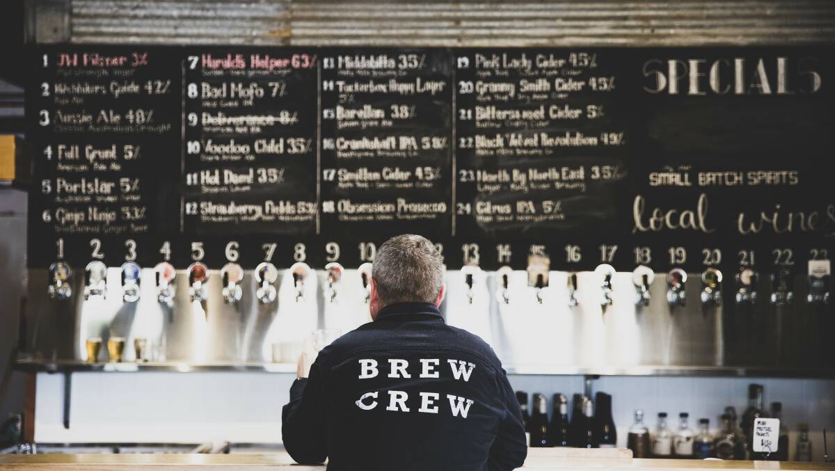 The Tumut River Brewing Co. brews a lot of its beers onsite. Picture Destination NSW