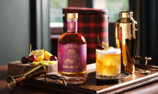 Lyre's Highland Malt whiskey leads with a soft earthiness. Picture supplied 