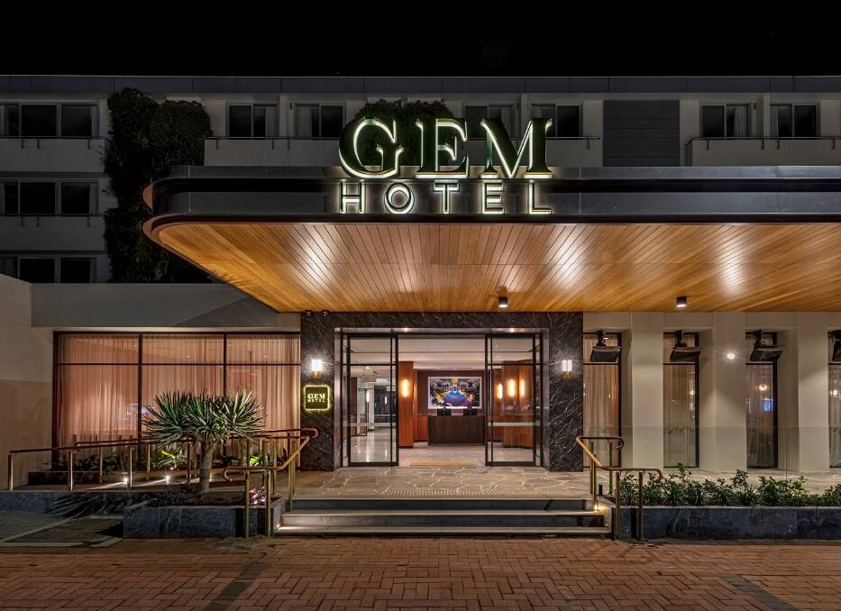 The Gem Hotel is a modern setting with laid back country style. Picture: Supplied