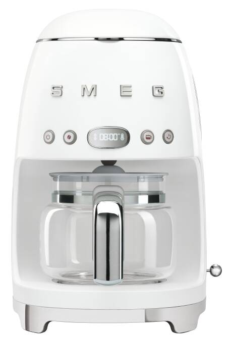 Smeg's retro-style drip filter coffee machine. Picture: Supplied 