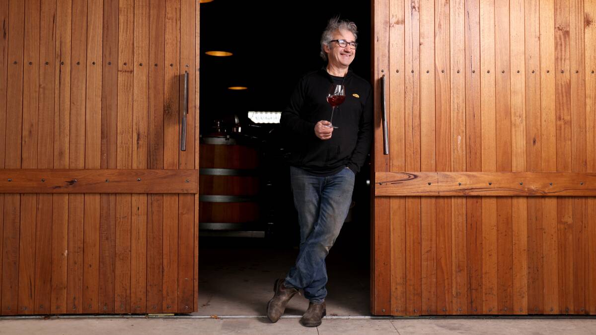 Winemaker Bryan Martin. Picture: James Croucher 