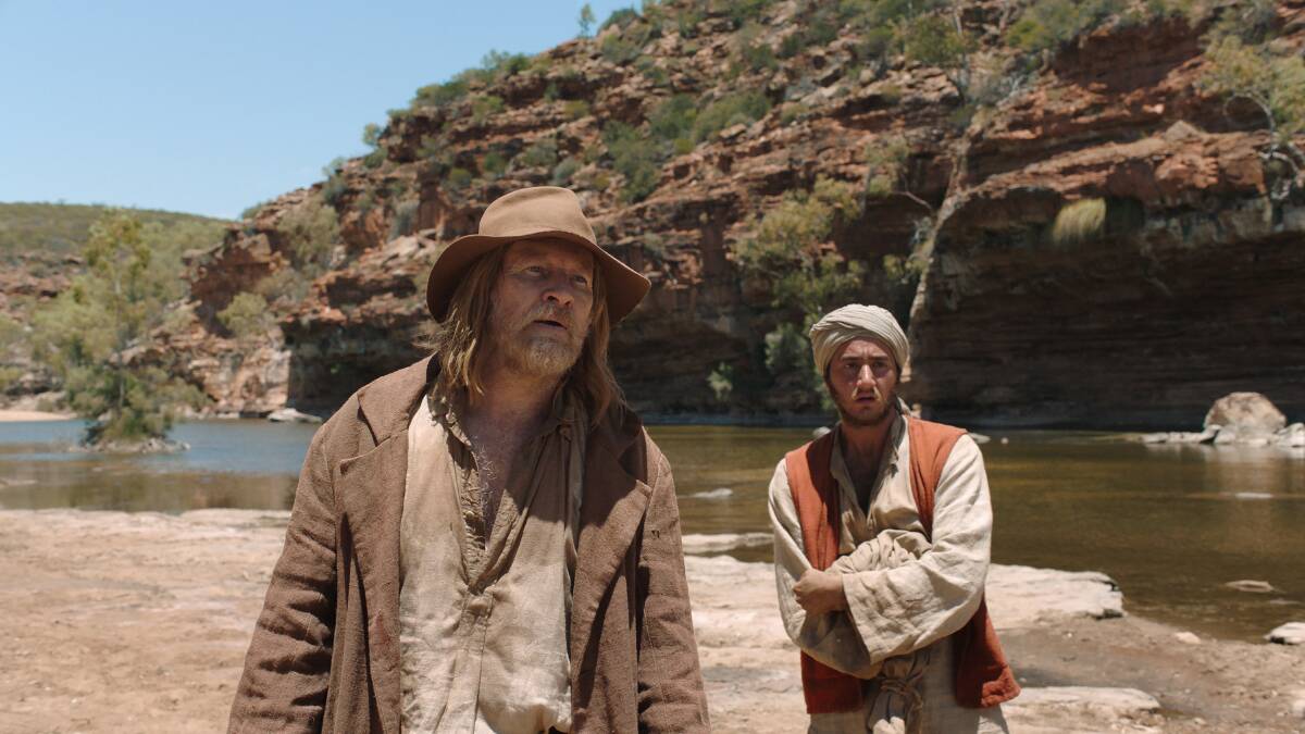 David Wenham, left, and Ahmad Malek in The Furnace. Picture: Southern Light Films
