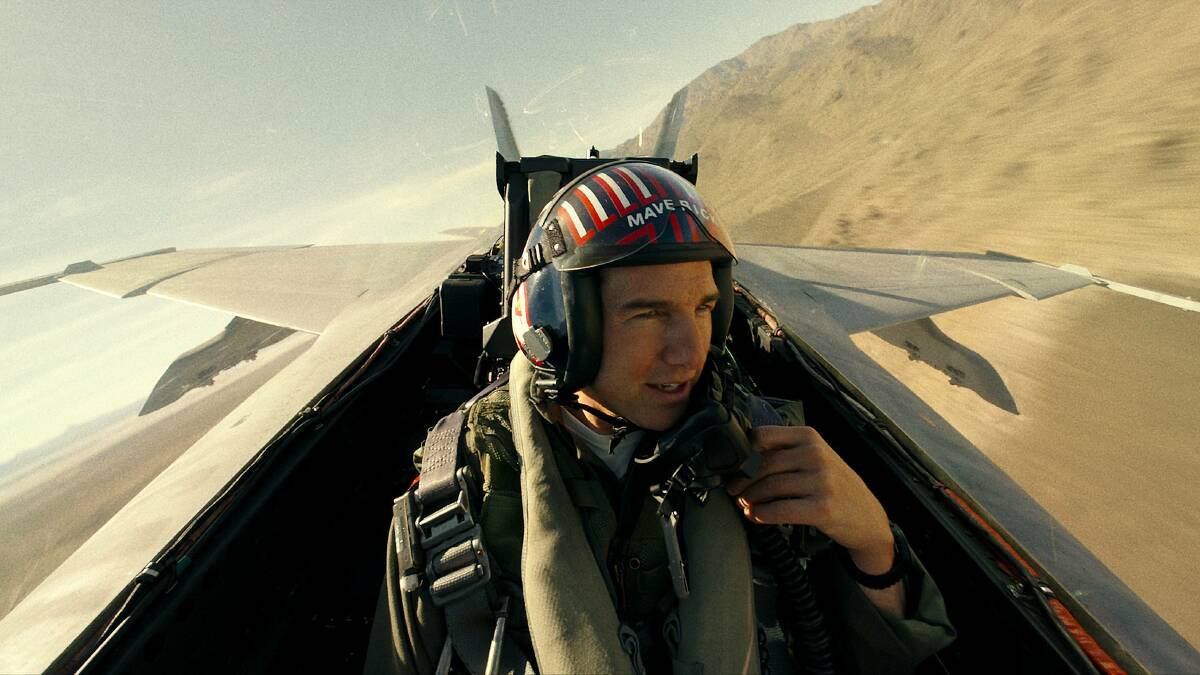 Tom Cruise in Top Gun: Maverick. Picture: 2022 Paramount Pictures