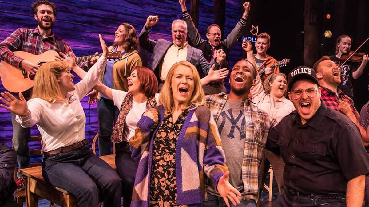 A scene from the musical Come from Away, coming to the Canberra Theatre next year. Picture: Supplied