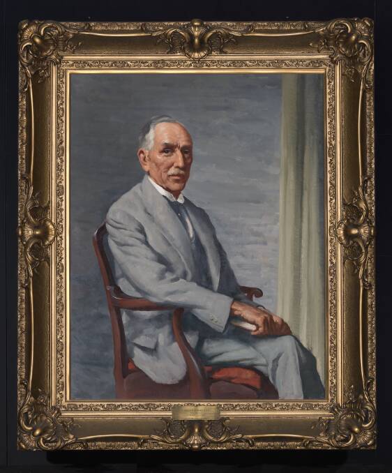 Norman St Clair Carter's portrait of Billy Hughes, 1925. Picture: Historic Memorials Collection, Parliament House Art Collection. 