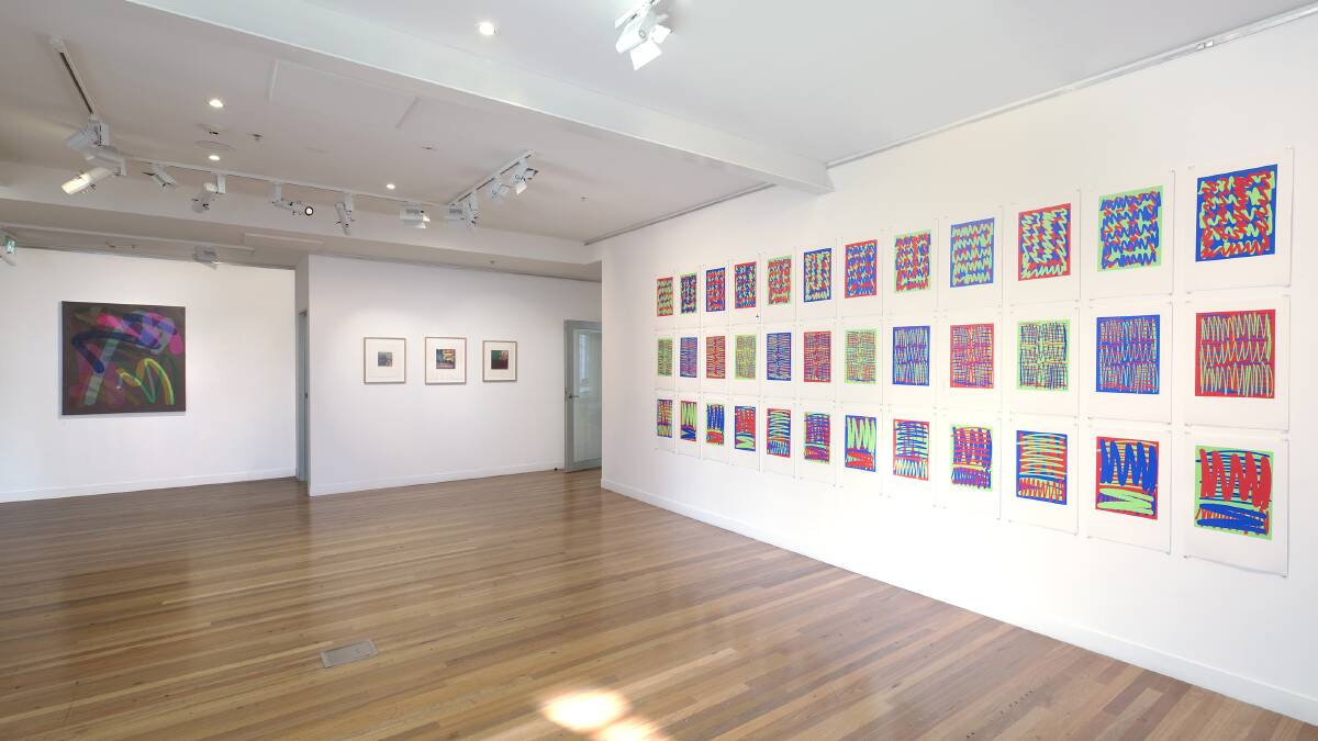 Tony Curran, Colour Separations (installation view). Picture: Brenton McGeachie
