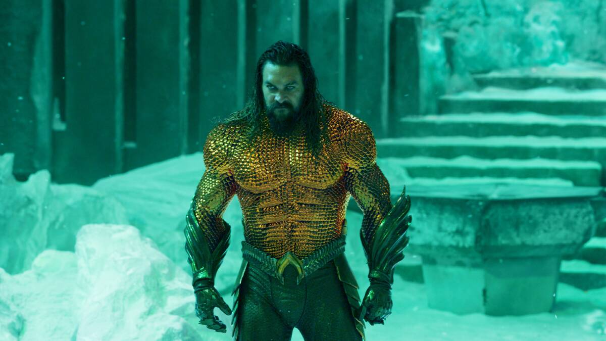 Jason Momoa in Aquaman and the Lost Kingdom. Picture supplied
