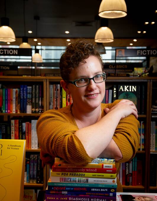 Book Face store manager Jessica Rowe. Picture: Elesa Kurtz - The Canberra Times