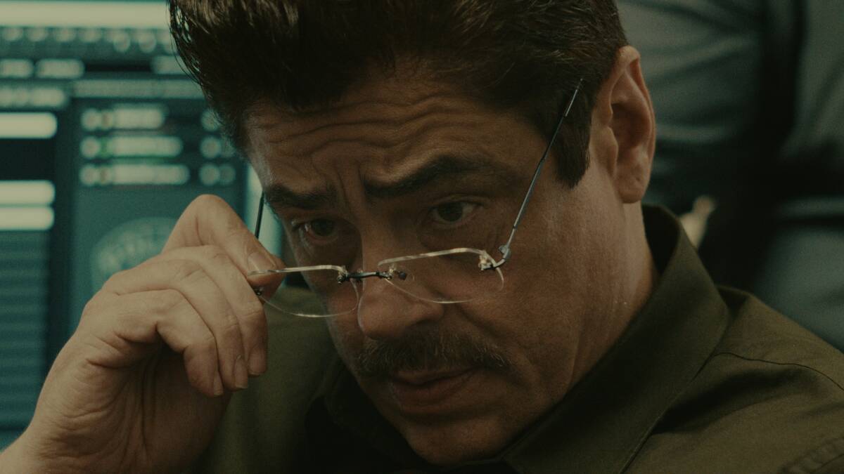 Benicio Del Toro in Reptile. Picture Netflix