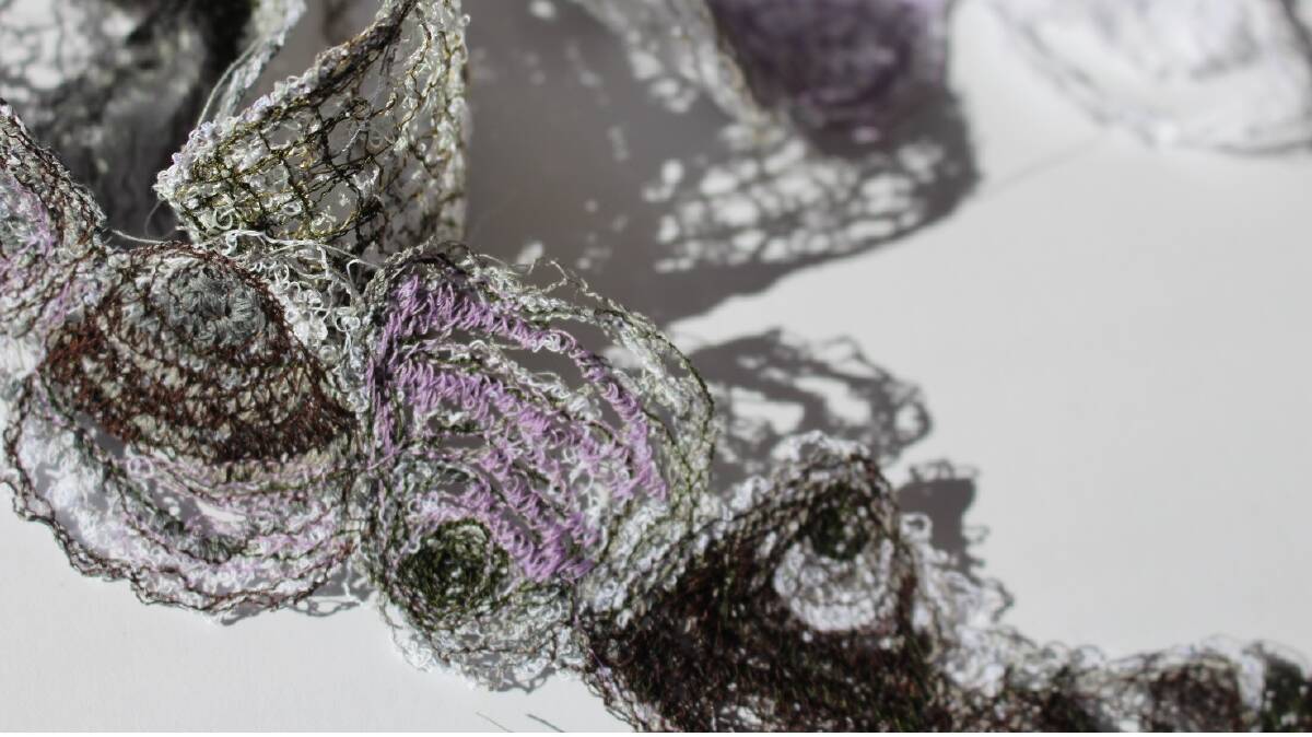 Jacqui Malins' Lost Lace, 2023, at M16 Artspace until July 2. Picture supplied