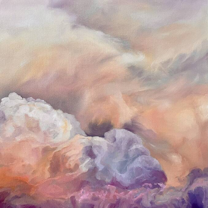 Ellen Shields, Sunset Clouds, 2020