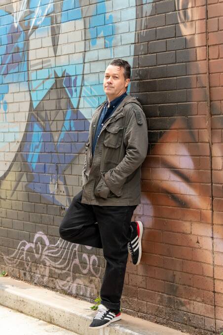 Tim Phibs is the curator and project manager of the urban street art festival to be held in November. Picture: Alistair Nitz