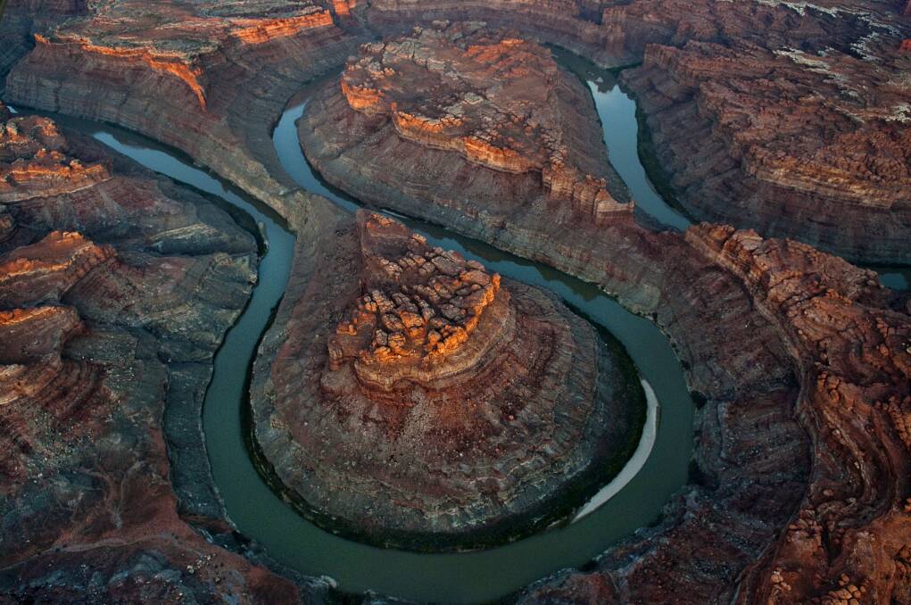 Canyonlands Oxbows in River. Picture: Pete McBride 