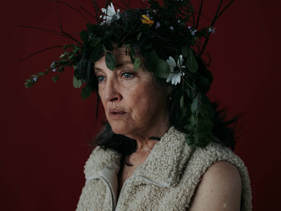 Karen Vickery in King Lear. Picture by Jenny Wu