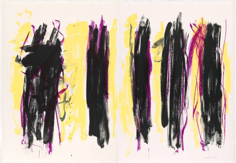 Joan Mitchell, Trees III, 1992 from the Trees series, 1992. Picture: National Gallery of Australia, Canberra. 