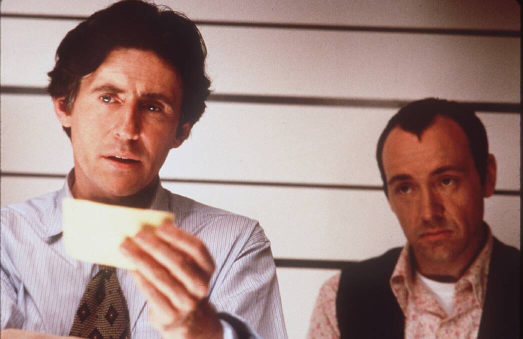Gabriel Byrne and Kevin Spacey in The Usual Suspects. Pictures supplied