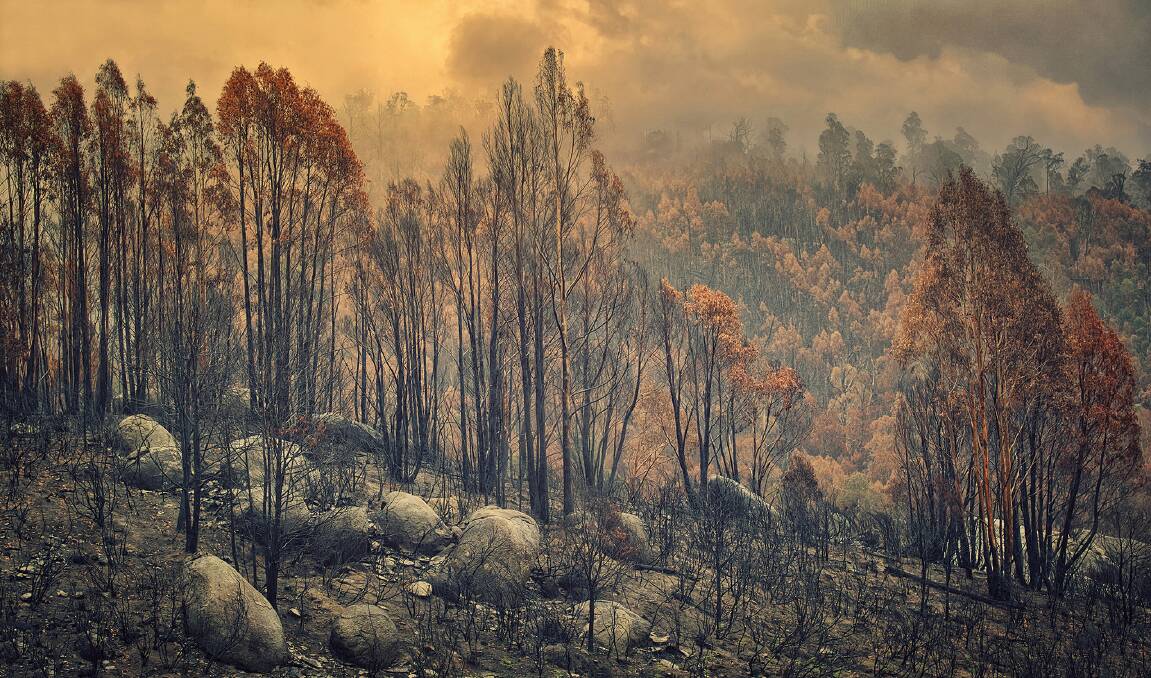 Ben Kopilow, Scorched earth near Gibraltar falls. Picture: Supplied