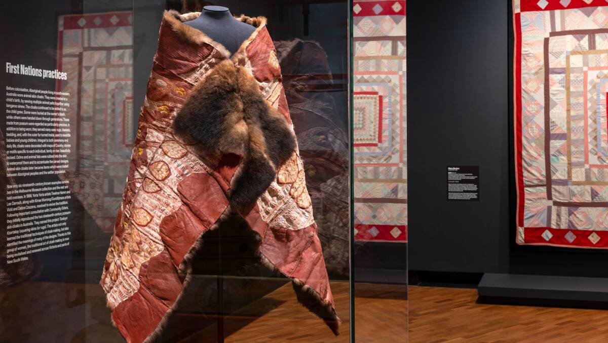 A Century of Quilts (installation view), National Gallery of Australia, 2024. Picture supplied