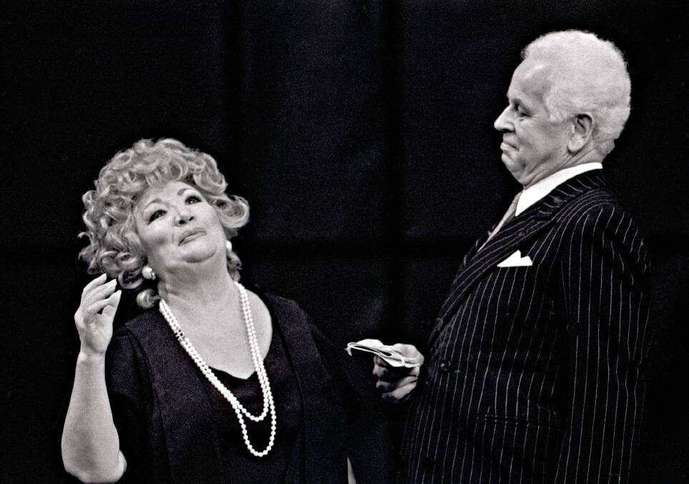 June Bronhill, left, in Call Me Madam. Picture: Ross Gould