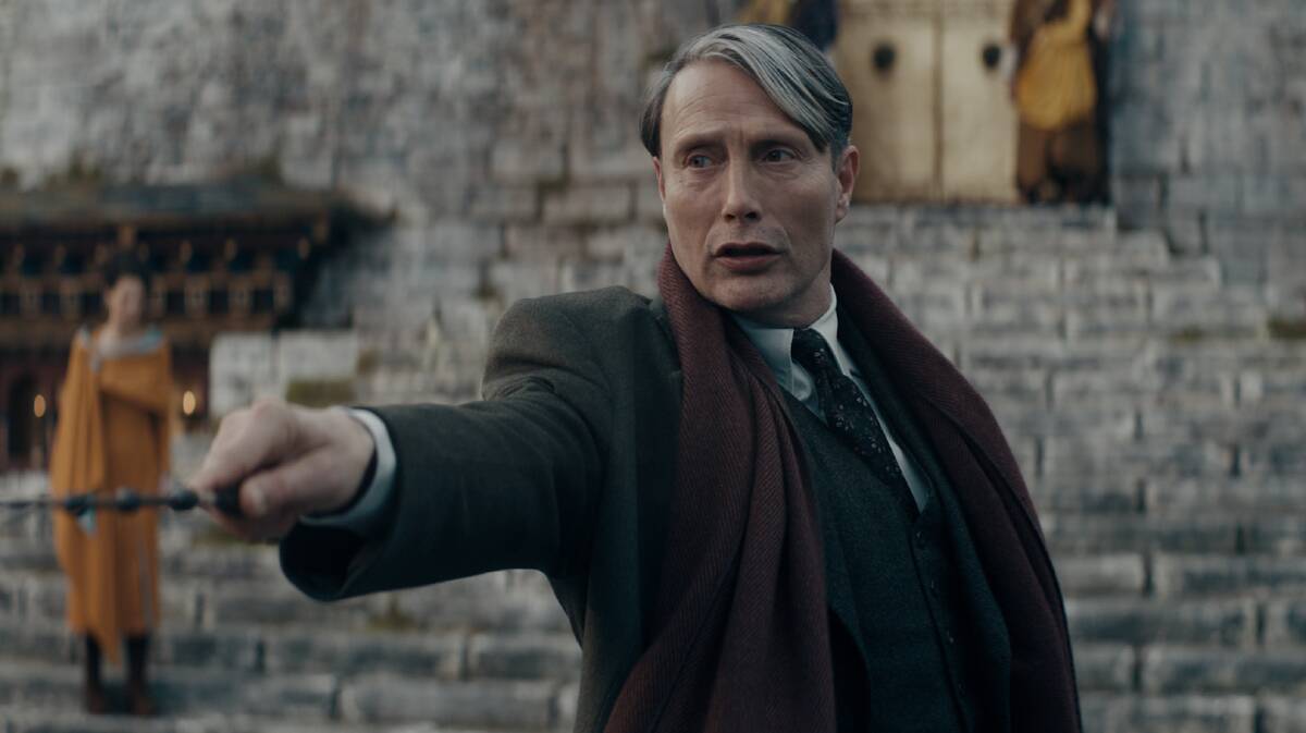  Mads Millkelsen replaced Johnny Depp in the new Fantastic Beasts movie. Picture: Warner Bros 