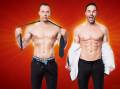 Christopher Wayne and Mike Tyler are The Naked Magicians. Picture: Supplied