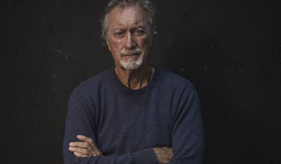 Actor and author Bryan Brown: 'I just started writing a story, I didn't know where it was going to lead me.' Picture supplied