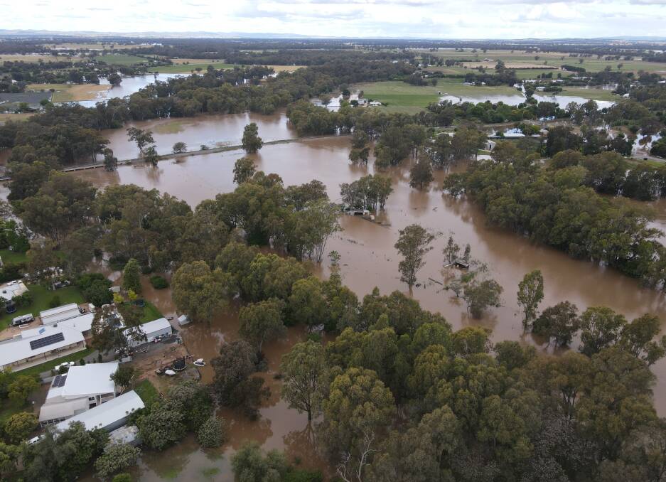 Flooding across NSW and Victoria. 