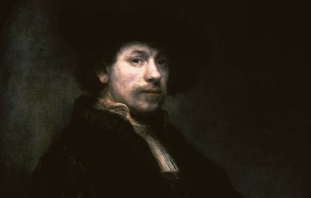 Rembrandt's 1640 Self Portrait at the Age of 34.