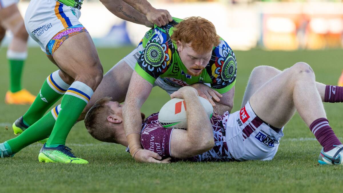 Canberra Raiders forward Corey Horsburgh. Picture by Gary Ramage