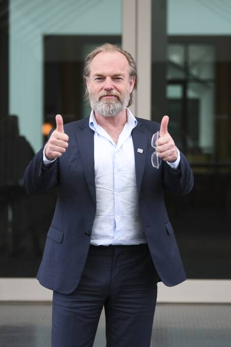 Hugo Weaving is a recent Order of Australia medal recipient. Picture: AAP
