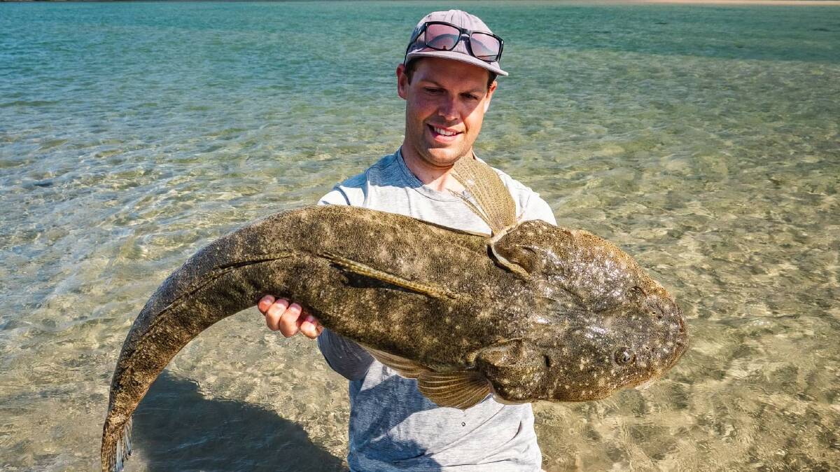Dusky flathead bag and size limits have been changed to ensure we see more fish like this in the future.