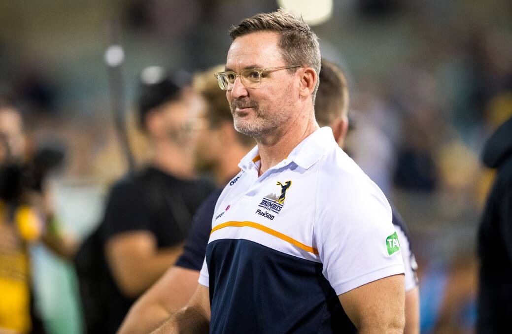 Brumbies coach Dan McKellar will join the Wallabies coaching set-up. Picture: Sitthixay Ditthavong