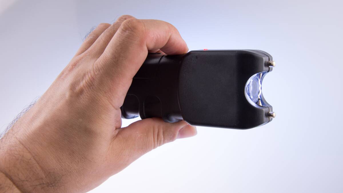 A taser-like device was among the stolen items recovered. Picture: Shutterstock