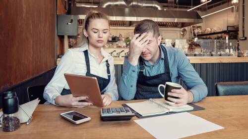 Small business owners are doing it tough. Picture Shutterstock