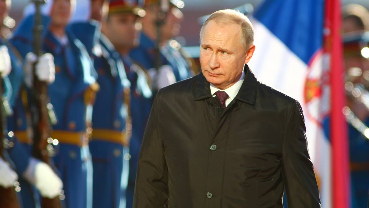 Russia President Vladimir Putin. Picture: Shutterstock