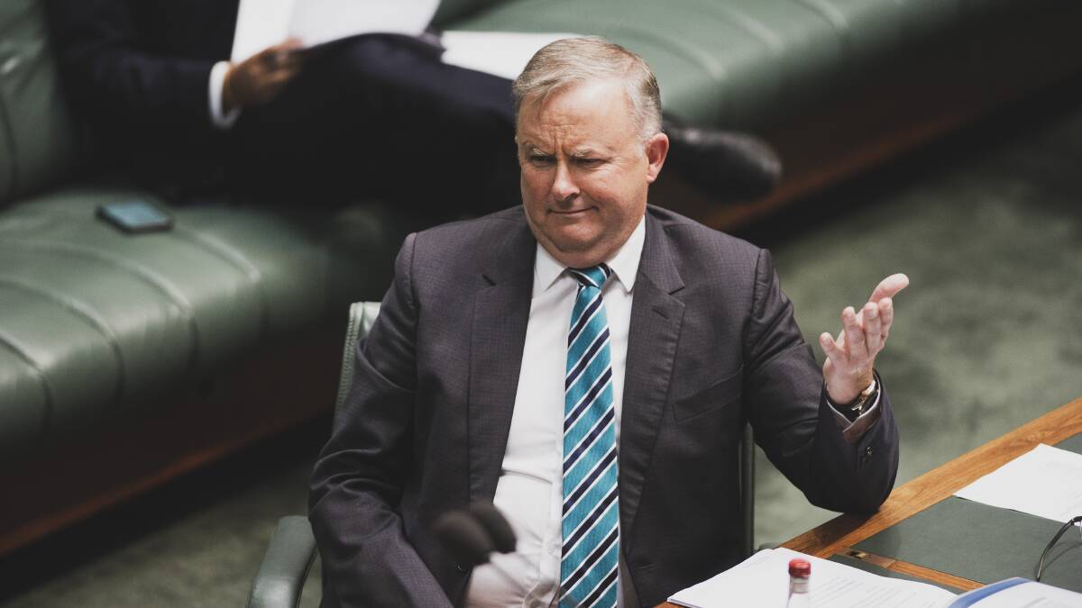 Labor's Anthony Albanese was close to a no-win situation this week. Picture: Dion Georgopoulos