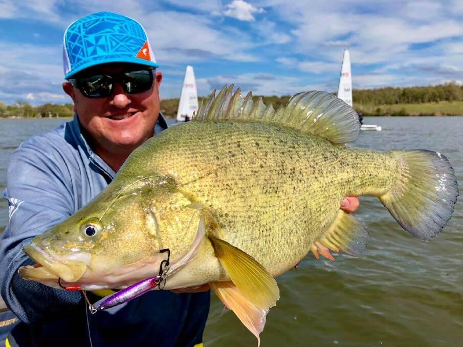 Fickle spring weather is affecting the local fishing for golden perch and redfin. Picture: Jason Naumann