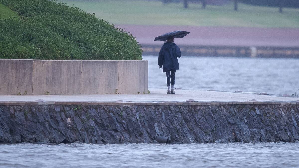 Canberra is in for a wet weekend. Picture: Sitthixay Ditthavong