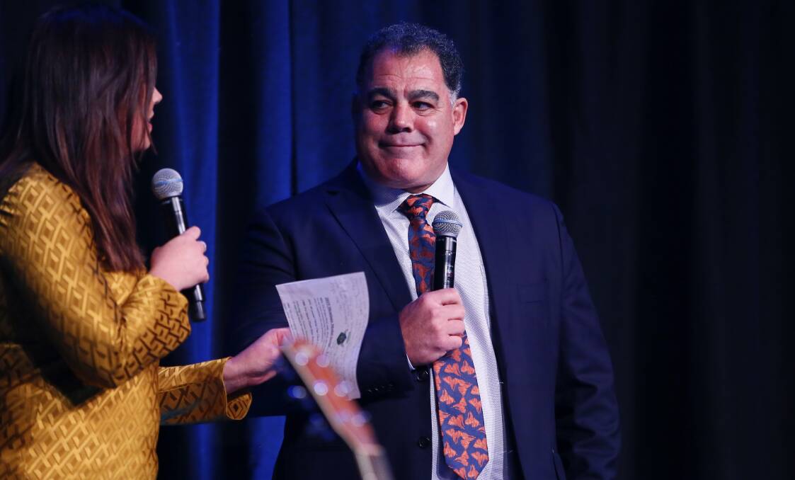 Raiders legend Mal Meninga is confident in the club's premiership chances. Picture: NRL Imagery