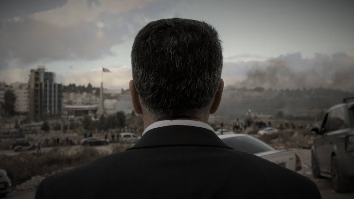 Mayor Hadid overlooks Ramallah in 'Mayor'. Picture: Supplied