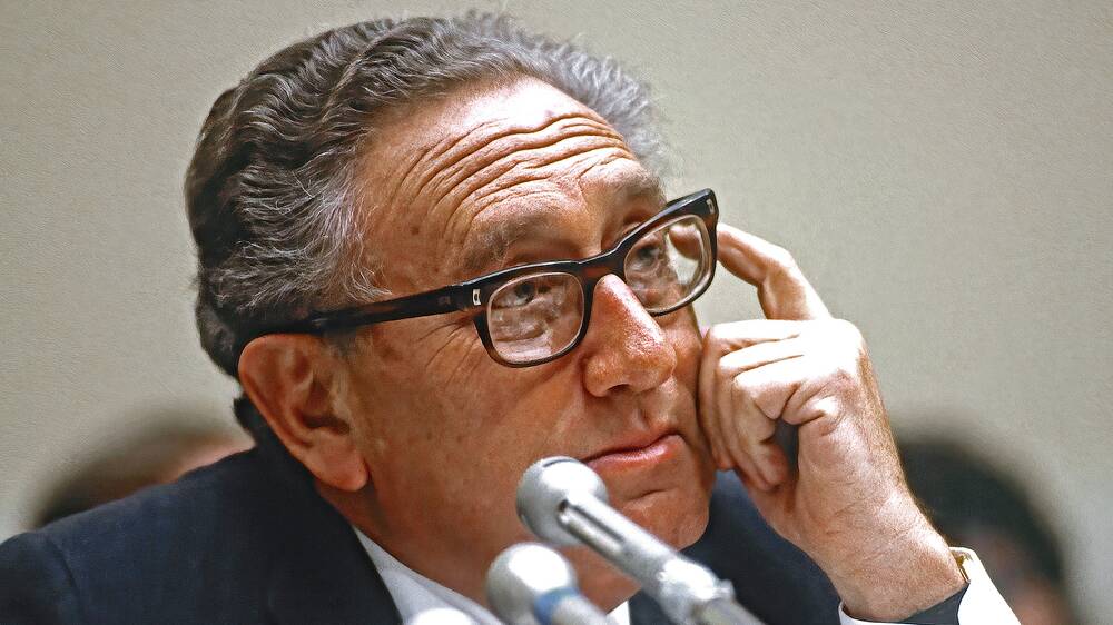 Henry Kissinger has died, aged 100. Picture Shutterstock