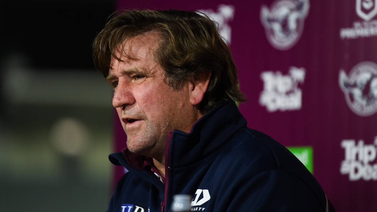 Des Hasler continued his dominance of Ricky Stuart. Picture: NRL Imagery